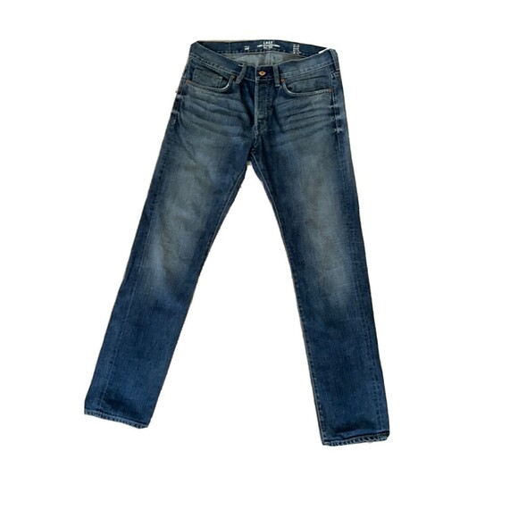 H&M L.O.G.G Jeans Blue Distressed Size 31 x 32 Good Condition - Picture 2 of 5